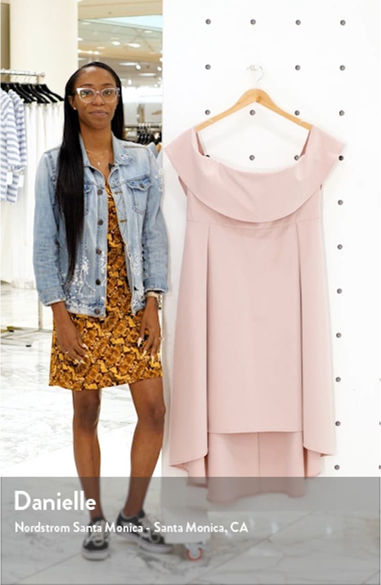 Curve Wanda Off the Shoulder Cocktail Dress, sales video thumbnail