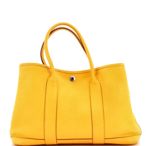 Garden Party Tote Leather 30