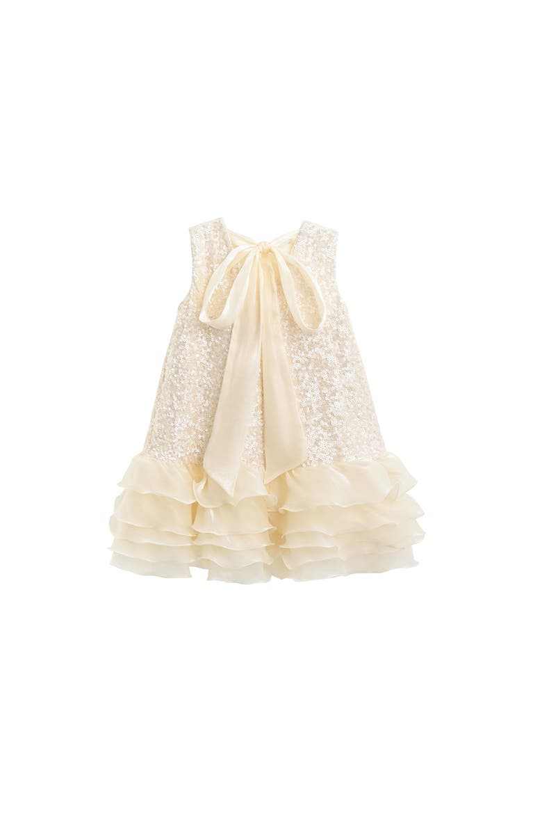 Catania Dress, Alternate, color, Gold