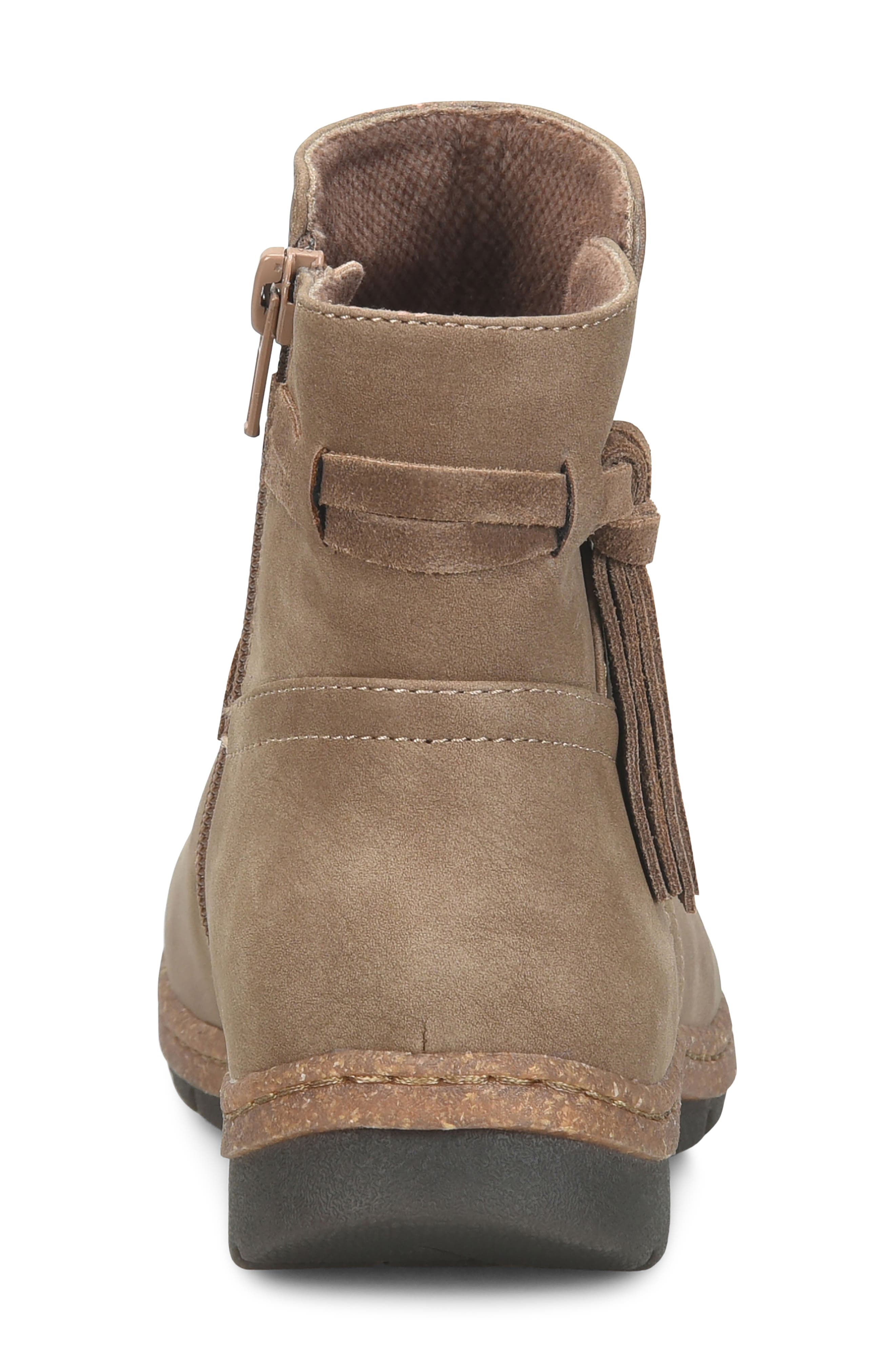 Arletta Faux Leather Bootie, Alternate, color, TAUPE NUBUCK