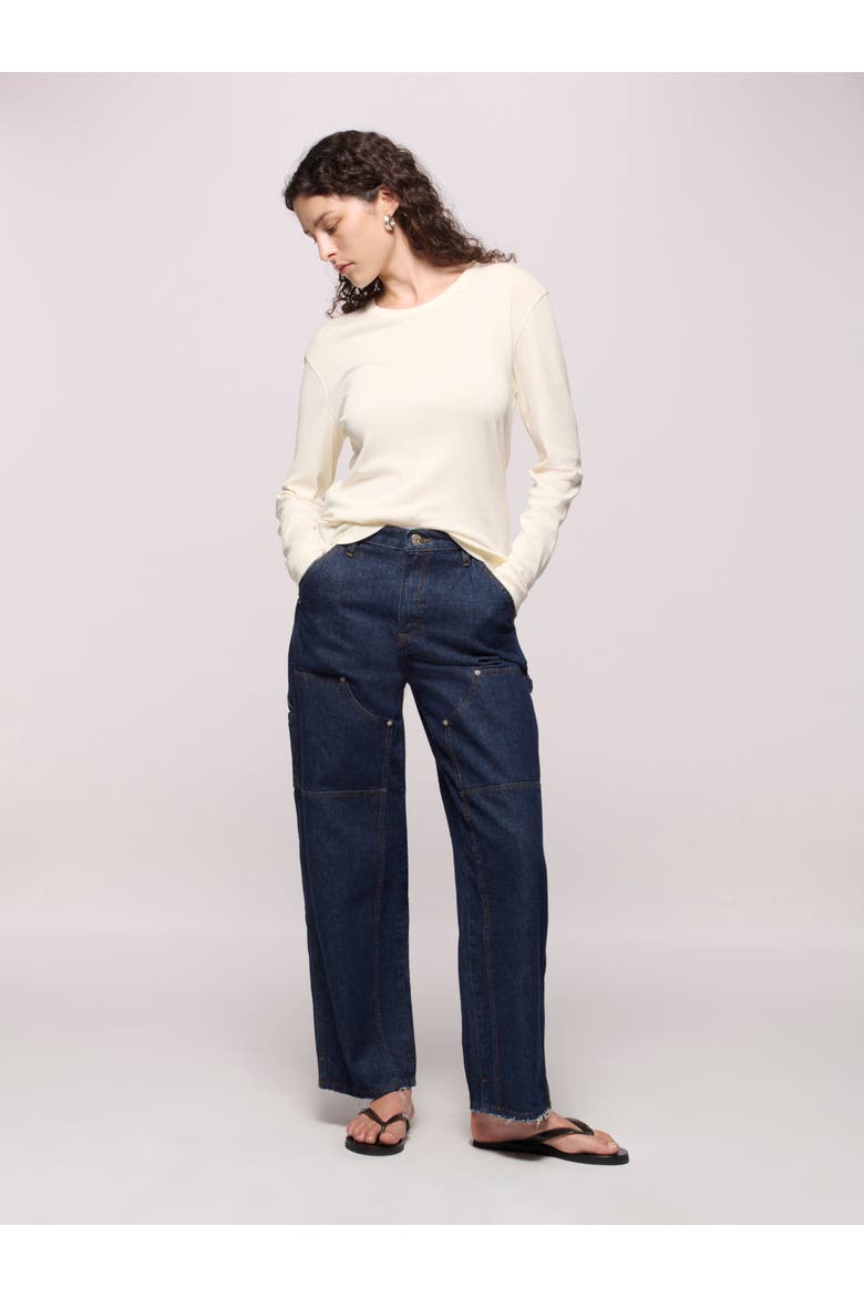 Dove Carpenter Jean, Alternate, color, Rinse