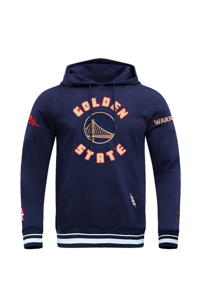PRO STANDARD Men's Pro Standard Navy Golden State Warriors 2024/25 City Edition Pullover Hoodie, Alternate, color, 
