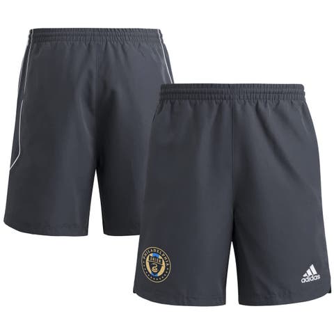 Men's adidas Gray Philadelphia Union 2025 Travel Shorts