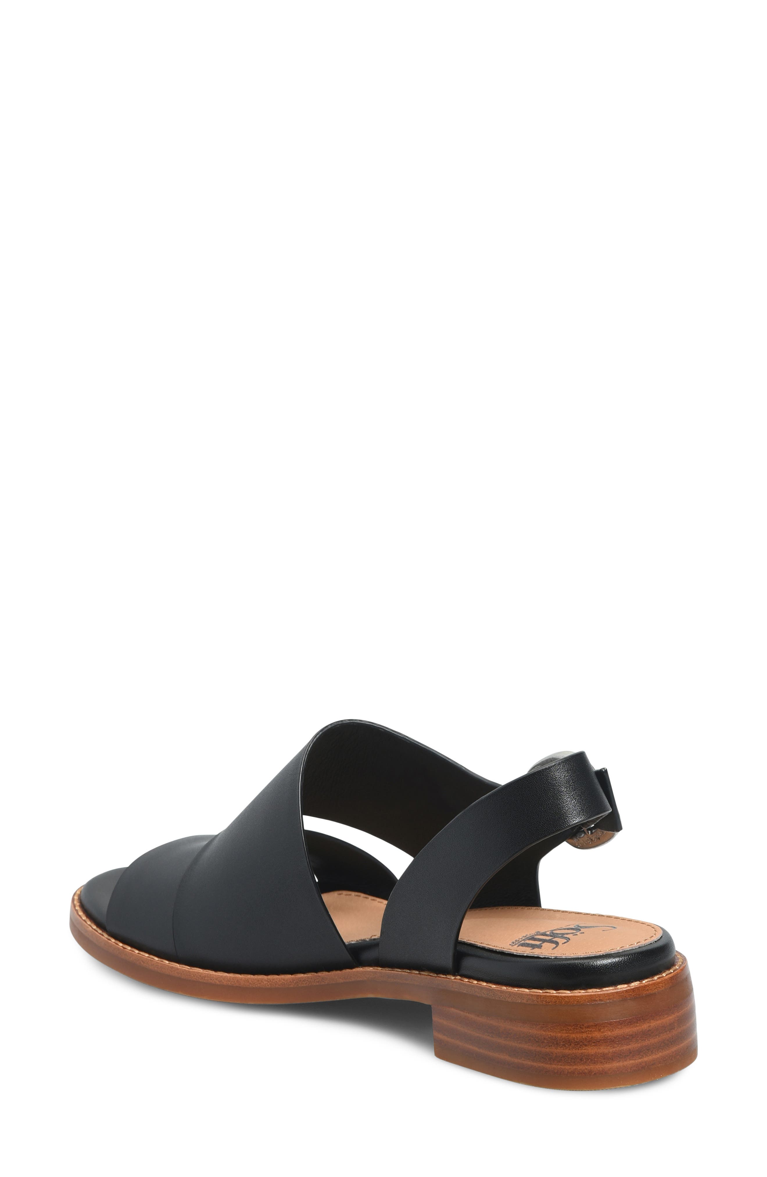 Söfft Nivian Slingback Sandal, Alternate, color, Black