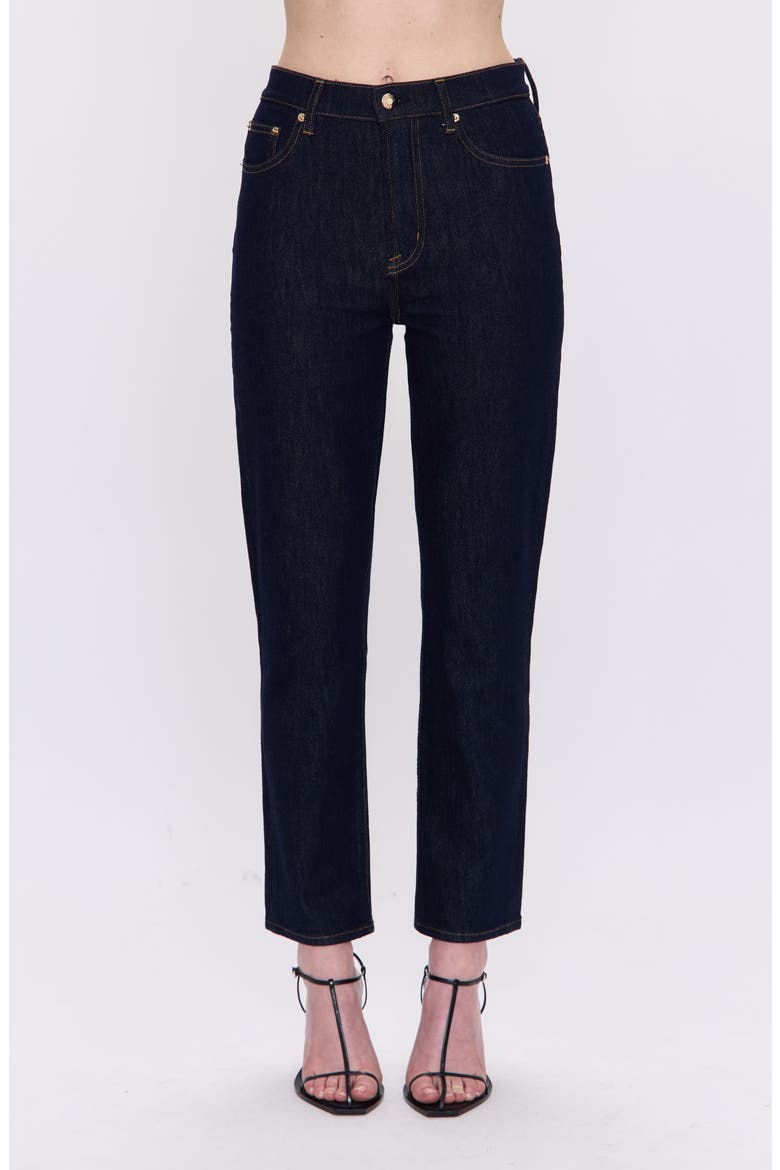Bri Ankle Straight Leg Jeans, Main, color, NIGHTFALL