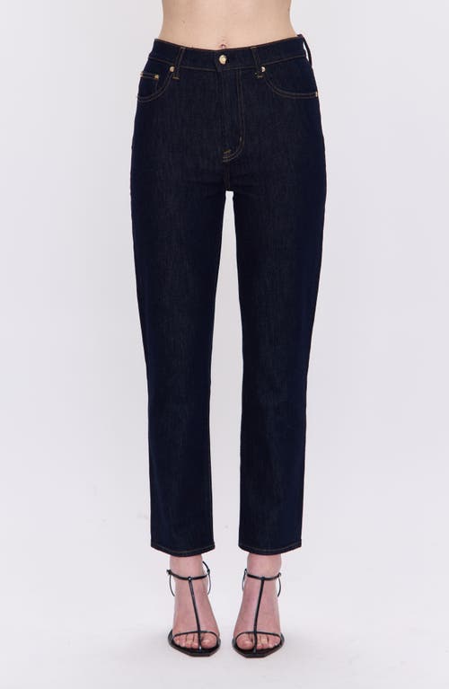 Pistola Bri Ankle Straight Leg Jeans In Black