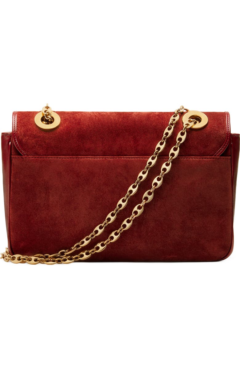 Gucci Small Suede Shoulder Bag, Alternate, color,