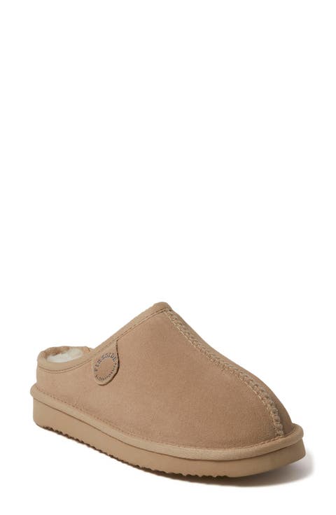 Fireside Greta Genuine Shearling Clog Slipper