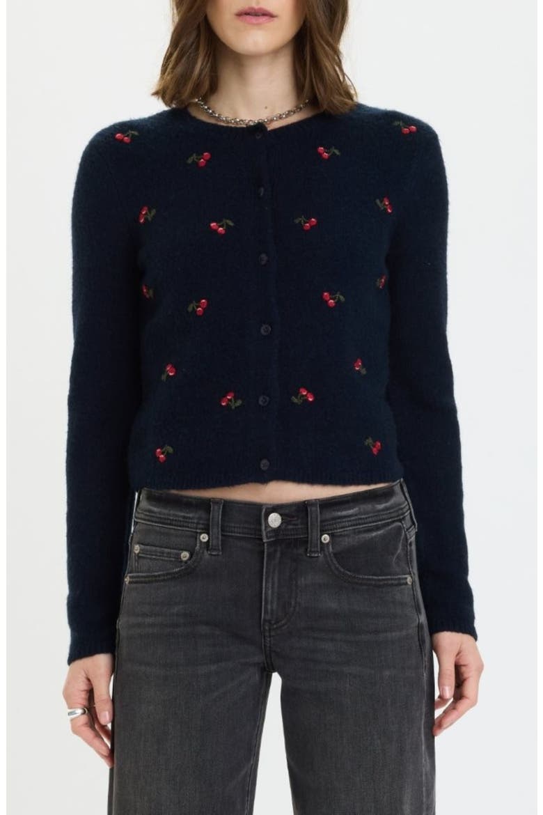 Muse Cherry Cardigan, Main, color, CHERRY
