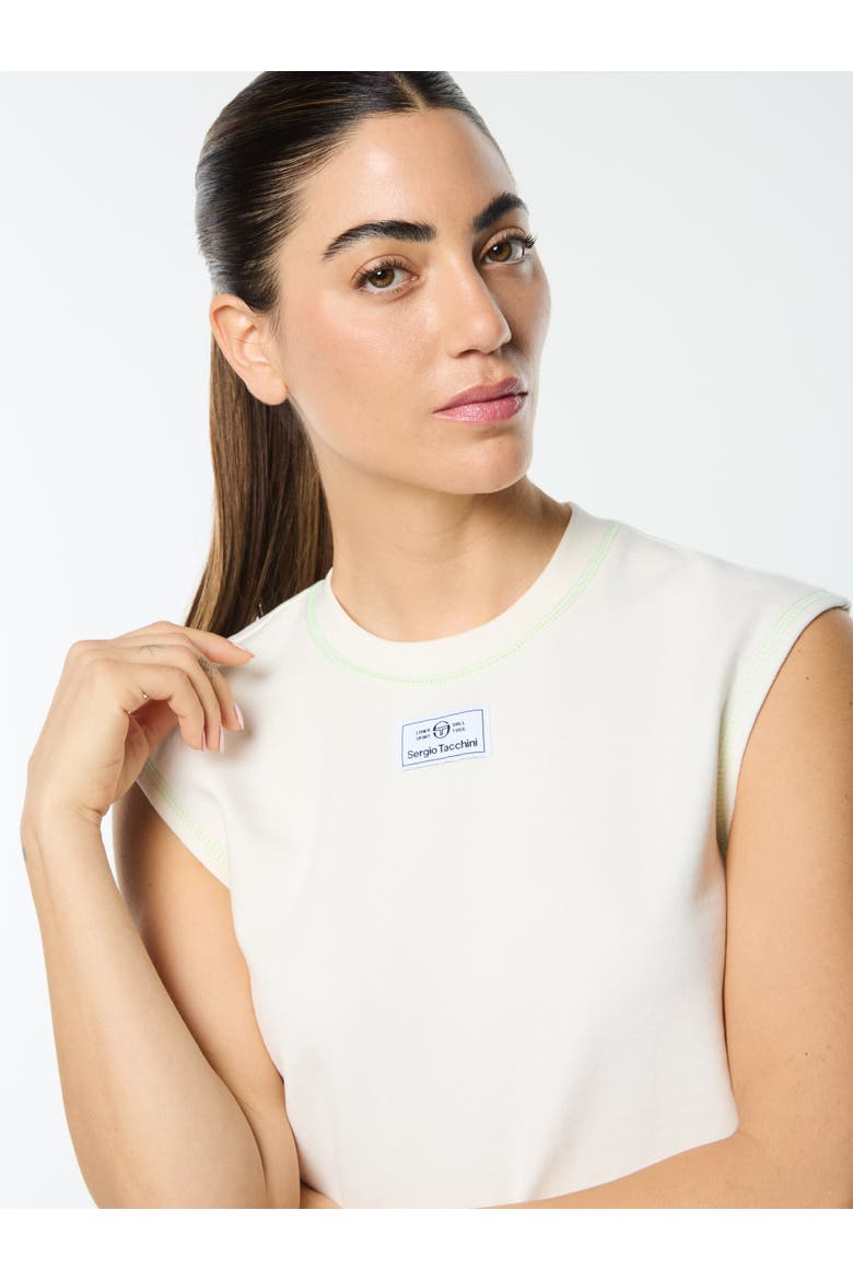 Greta Tank, Alternate, color, GARDENIA