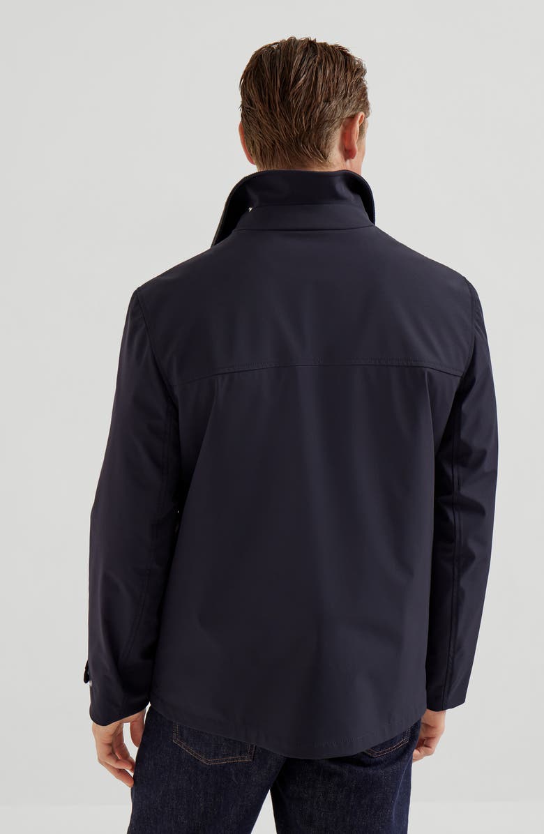 Brunello Cucinelli Field jacket, Alternate, color, Navy Blue