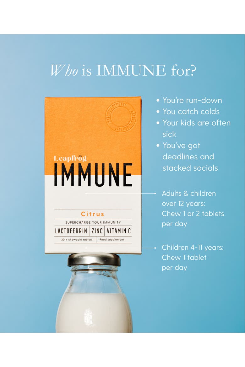 IMMUNE Food Supplement, Alternate, color, 15 Tablets