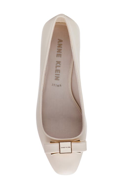 Anne Klein Cadey Pump In White