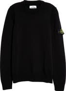 Stone Island Crewneck Wool Blend Sweater