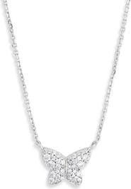 Kendra Scott Lillia Crystal Butterfly Pendant Necklace