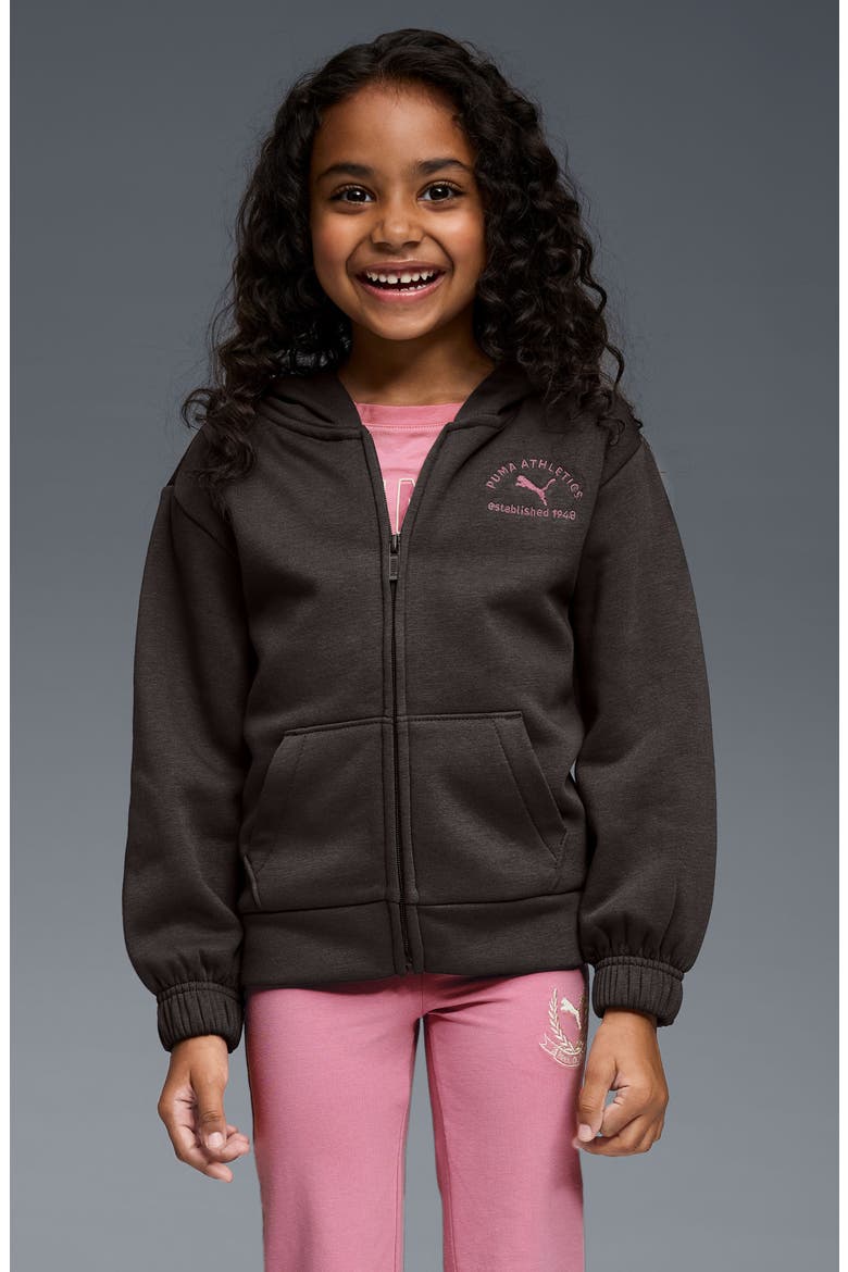 Kids' Class Pack Cotton Blend Fleece Hoodie, Alternate, color, DUSKY GREY