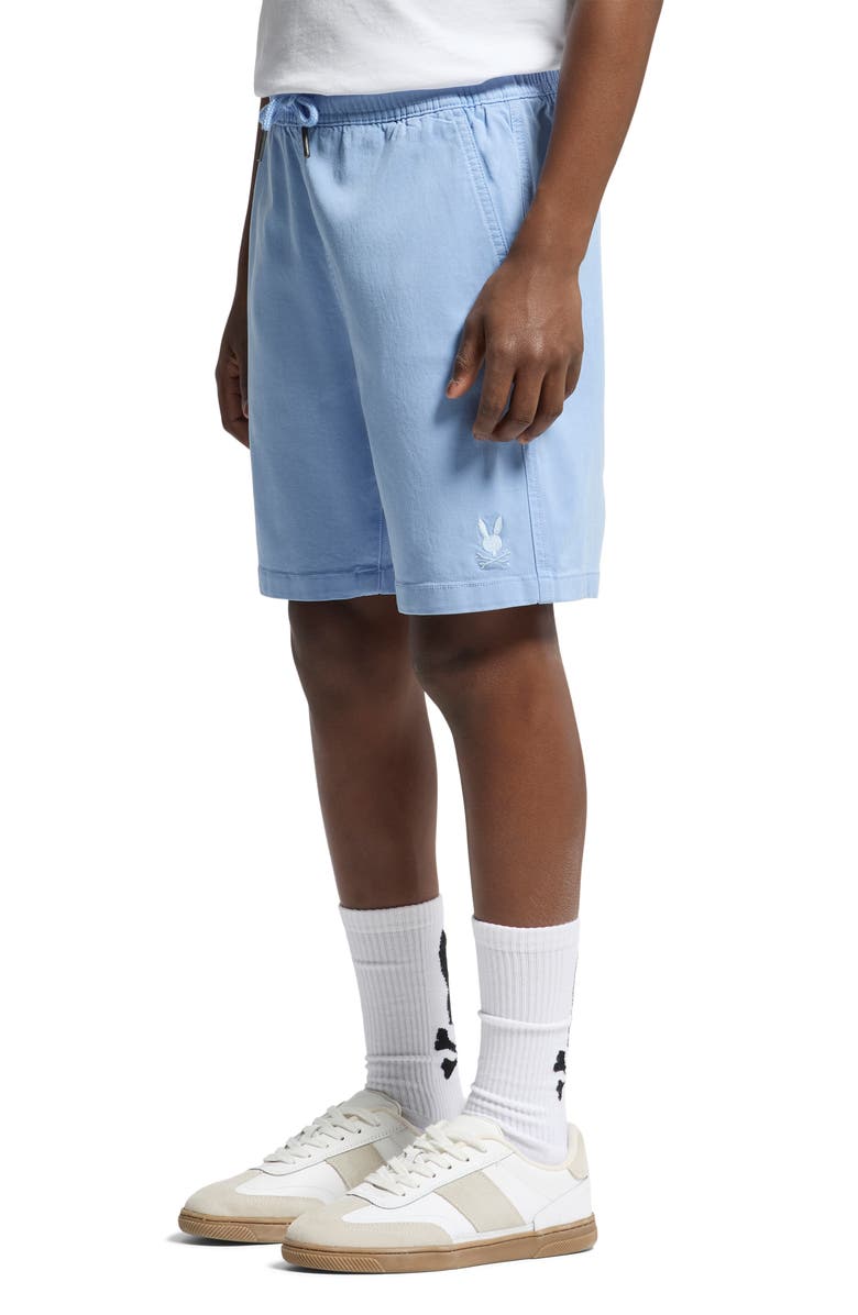 Psycho Bunny Kids' Willis Stretch Shorts, Alternate, color, Serenity