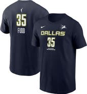 Nike Men's Nike Azzi Fudd Navy Dallas Wings Explorer Edition Name & Number T-Shirt