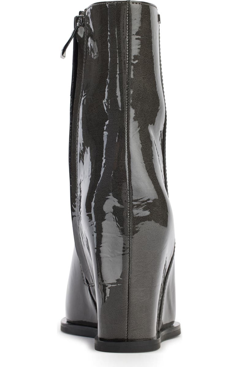 DKNY Iris Pointed Toe Wedge Bootie, Alternate, color, Charcoal