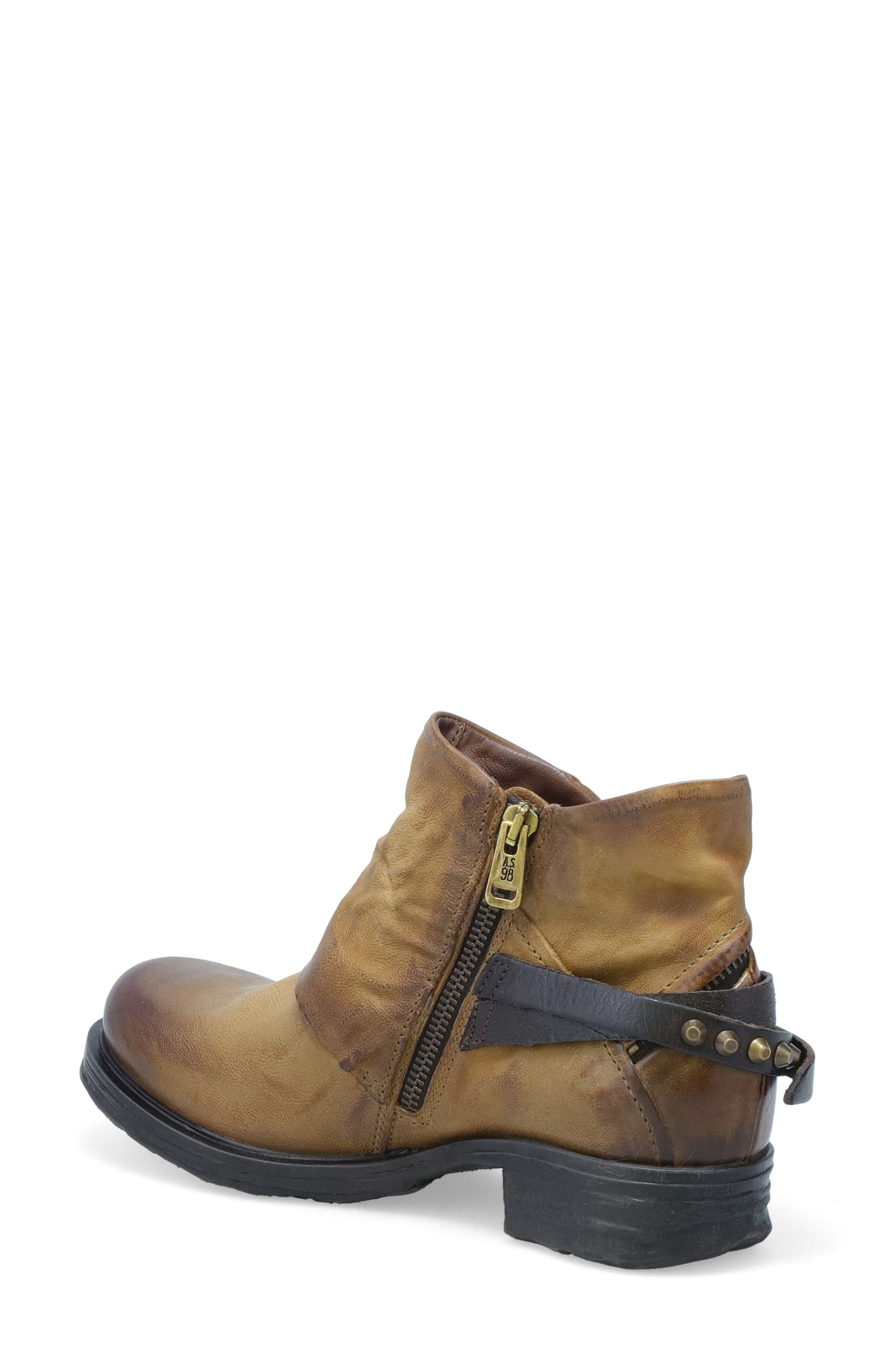 A.S.98 Steve Studded Bootie, Alternate, color, Wheat