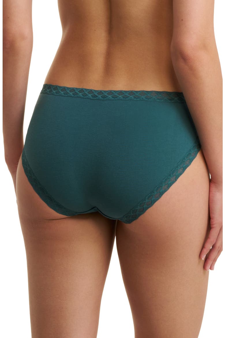 Bliss Cotton French Cut Briefs, Alternate, color, EMERALD BLUE