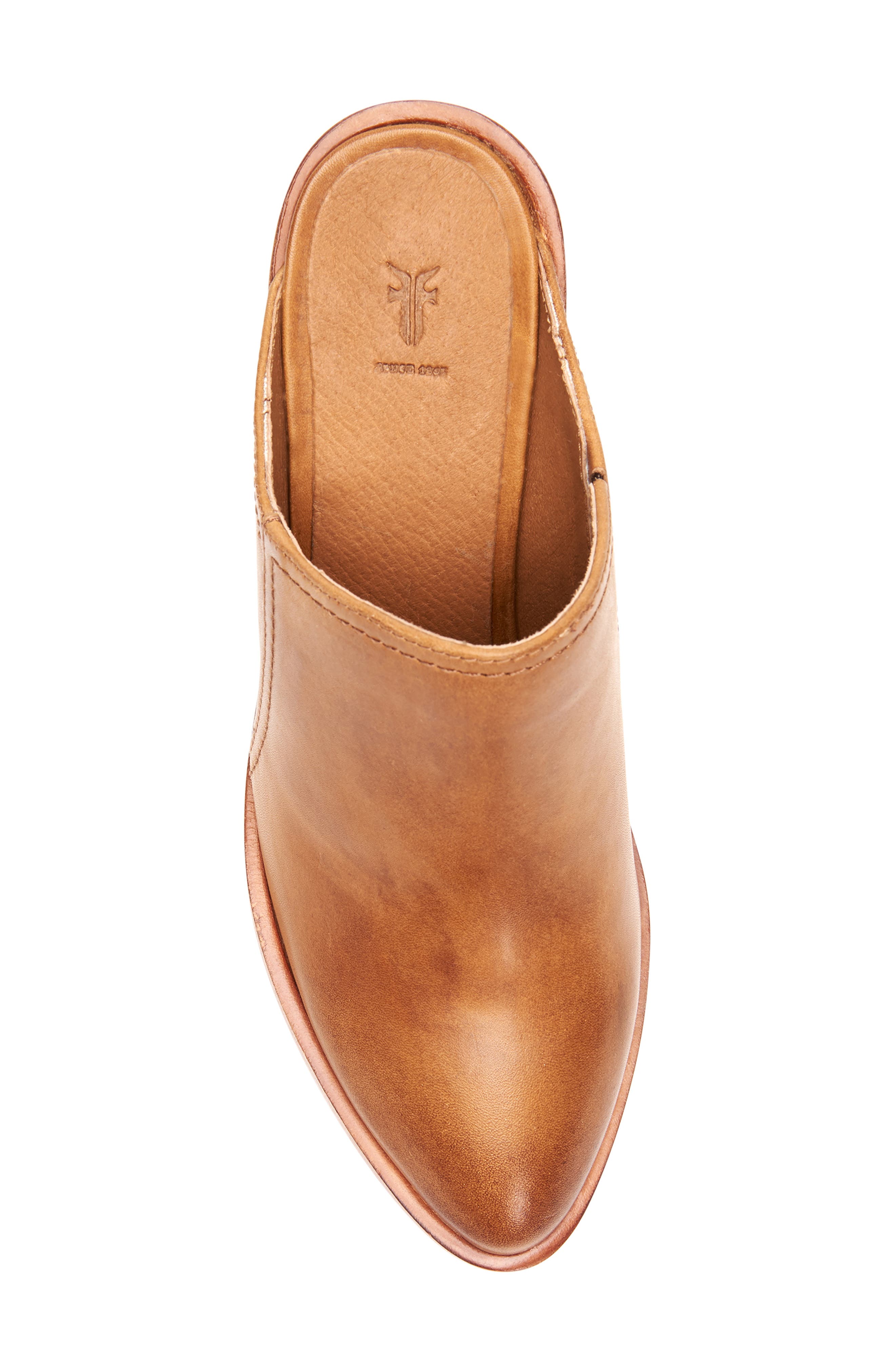 Serna Mule, Alternate, color, TOBACCO LEATHER