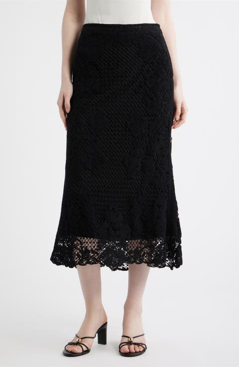 Lainey Open Stitch Maxi Skirt