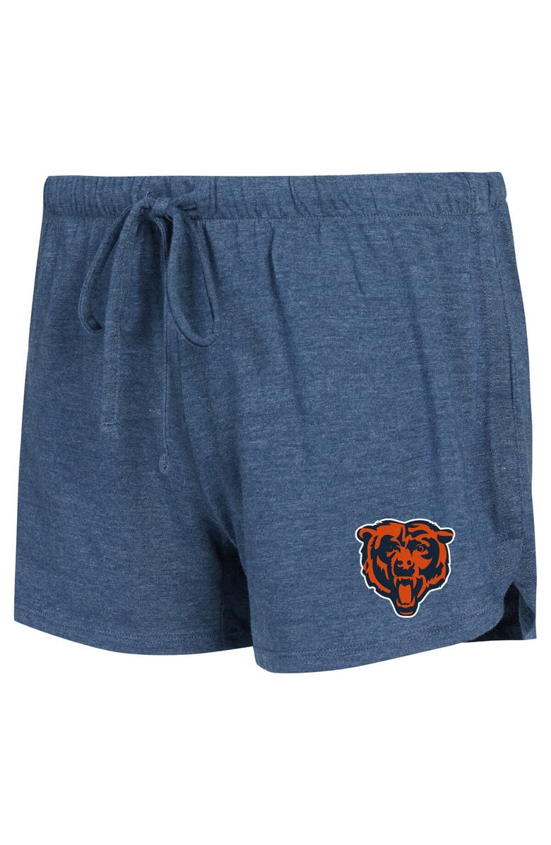 CONCEPTS SPORT Women's Concepts Sport Navy/Orange Chicago Bears Raglan Long Sleeve T-Shirt & Shorts Lounge Set, Alternate, color, 