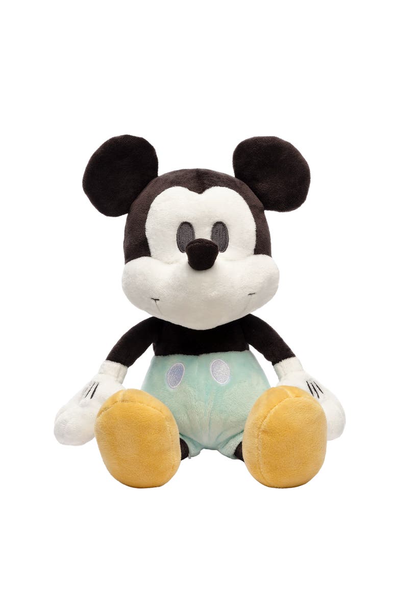 Lambs & Ivy Disney Baby Classic Mickey Mouse Plush Stuffed Animal Toy, Main, color, Black
