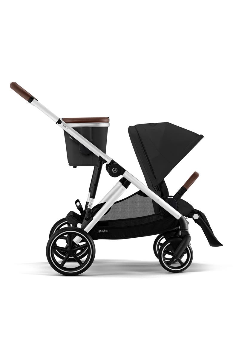 CYBEX Gazelle S Stroller, Alternate, color, Moon Black