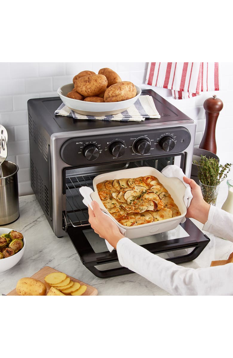 Dash Chef Series Air Fryer Oven with Rotisserie, Alternate, color, Graphite