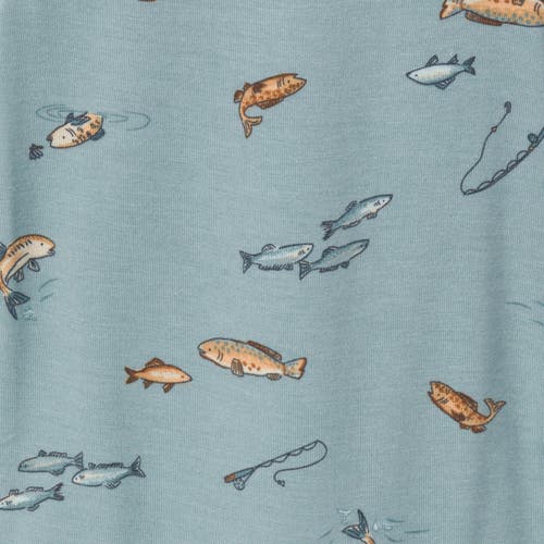 Modern Moments™ By Gerber Bodysuit And Pant Set In Medium Teal Fishing