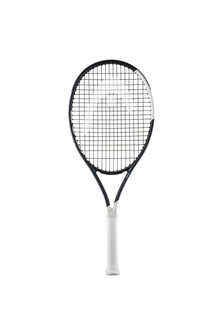 Speed 26 Pre-Strung Jr Tennis Racquet, Main, color, Black