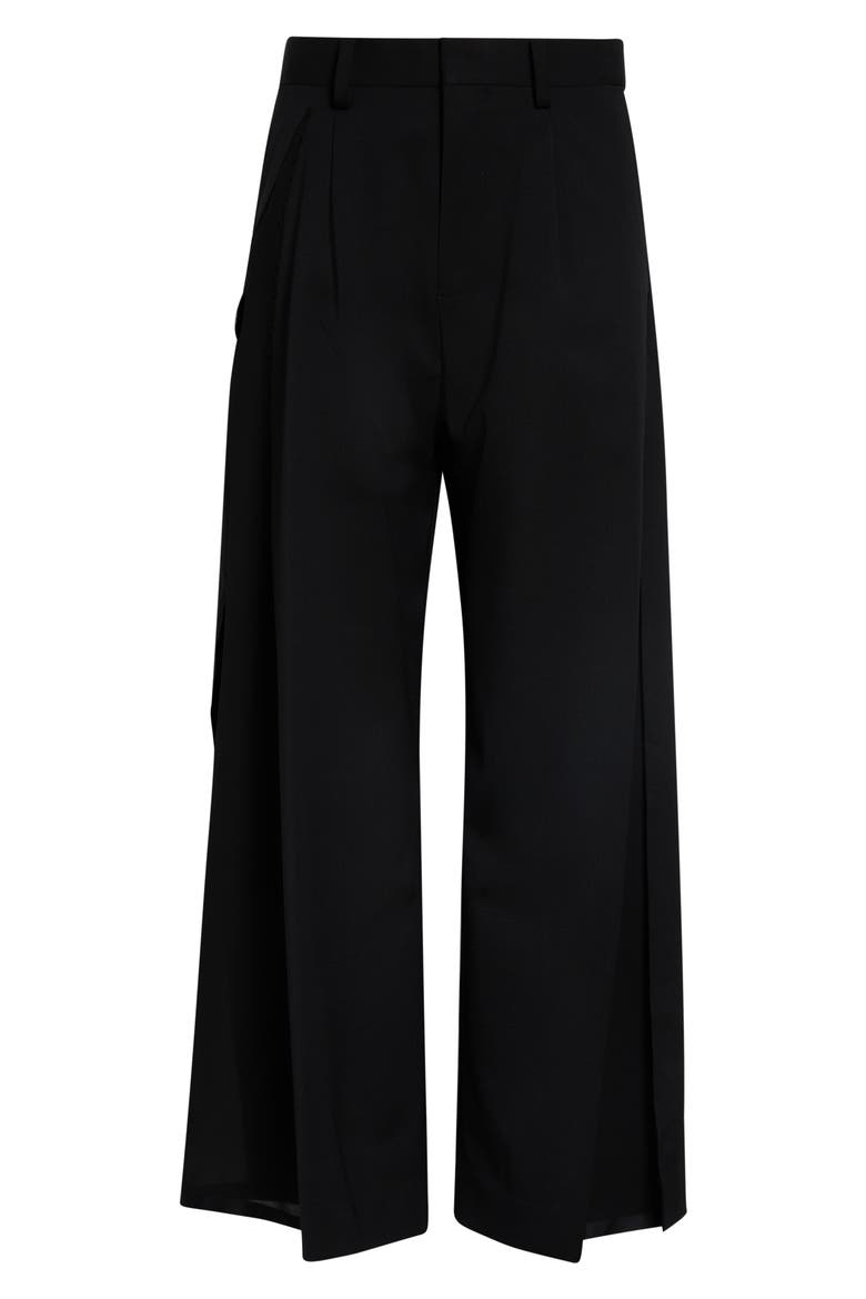 Wide Leg Pants, Main, color, BLACK