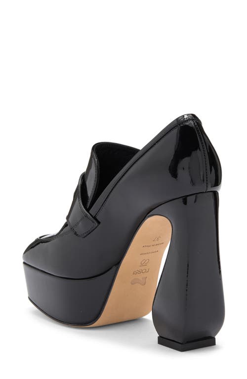 SERGIO ROSSI SERGIO ROSSI PLATFORM LOAFER PUMP