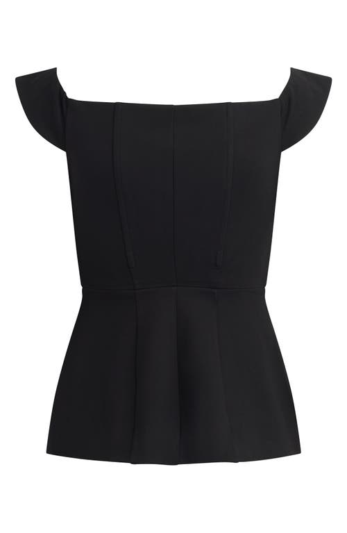 Favorite Daughter The One That I Want Off The Shoulder Top In Black