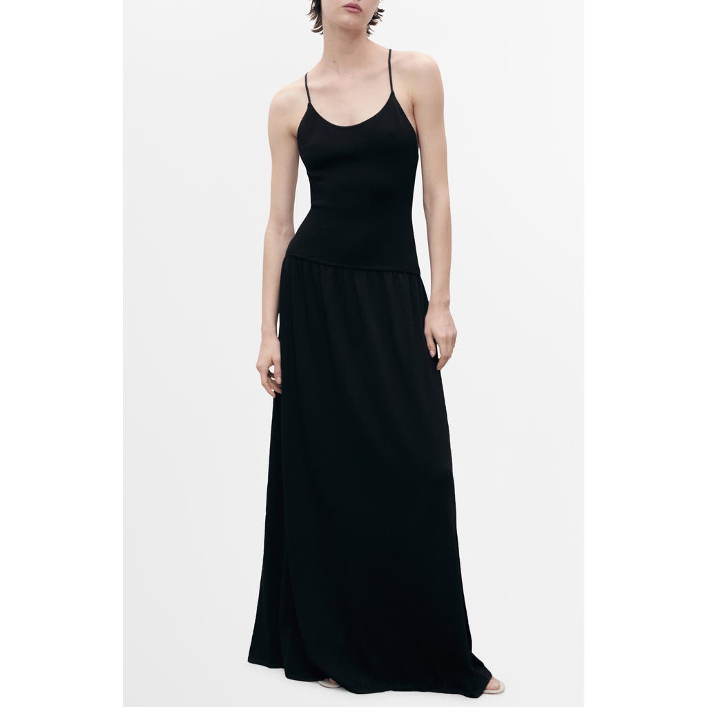 Mango Strappy A-line Dress
