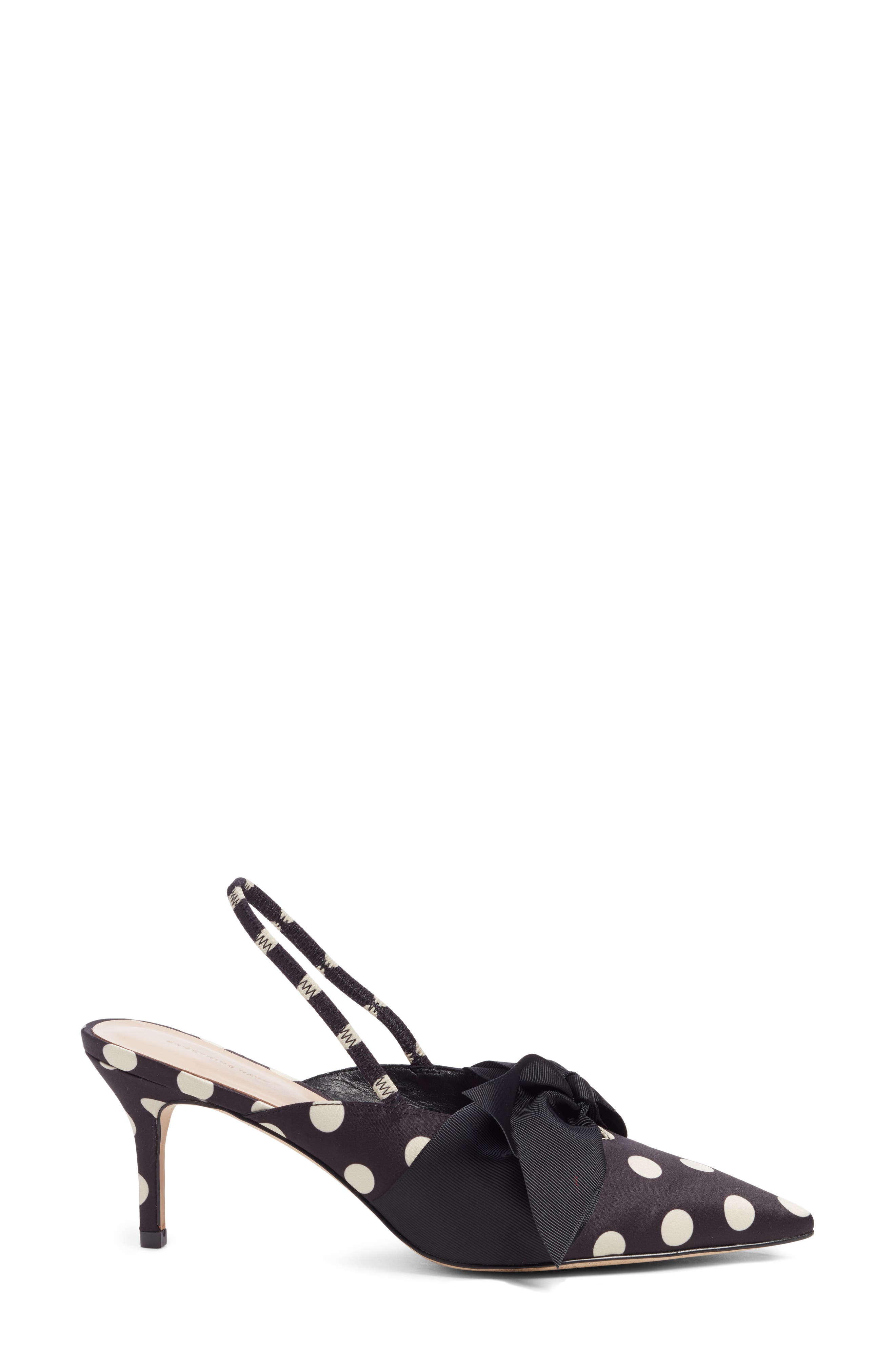 Something Navy Whitney Bow Slingback Pump, Alternate, color, 