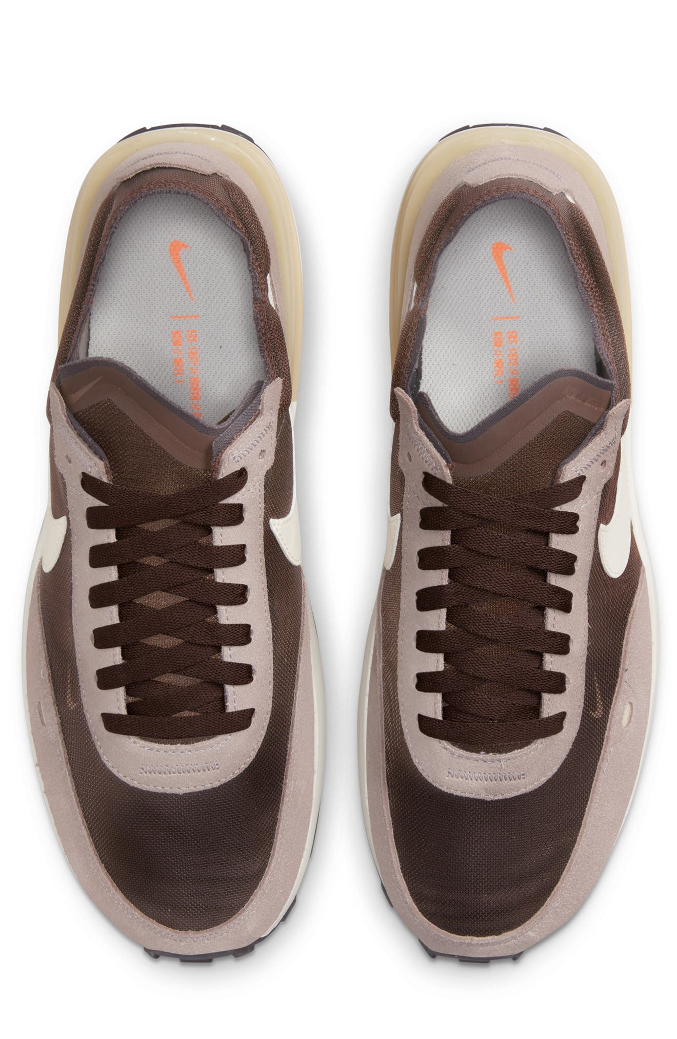Waffle One Sneaker, Alternate, color, LIGHT CHOCOLATE/ NATURAL