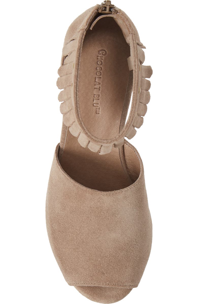 Chocolat Blu Wells Platform Sandal, Alternate, color,