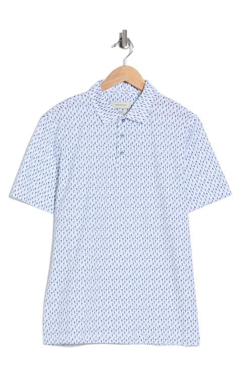 OoohCotton® Golf Print Polo