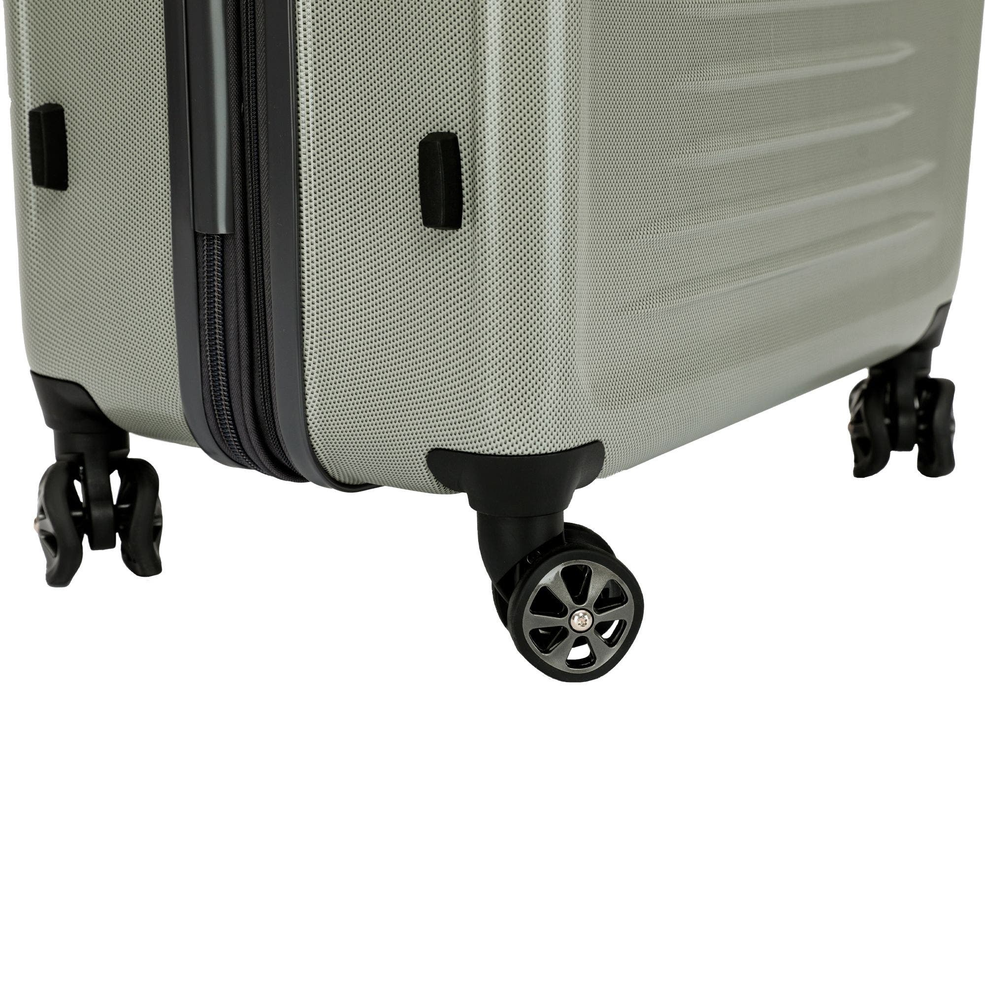 Spyder Rails 29 Inch Expandable Hardside Upright Suitcase, Alternate, color, Moss Gray
