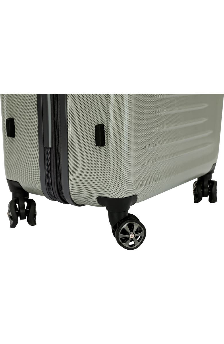 Spyder Rails 29 Inch Expandable Hardside Upright Suitcase, Alternate, color, Moss Gray