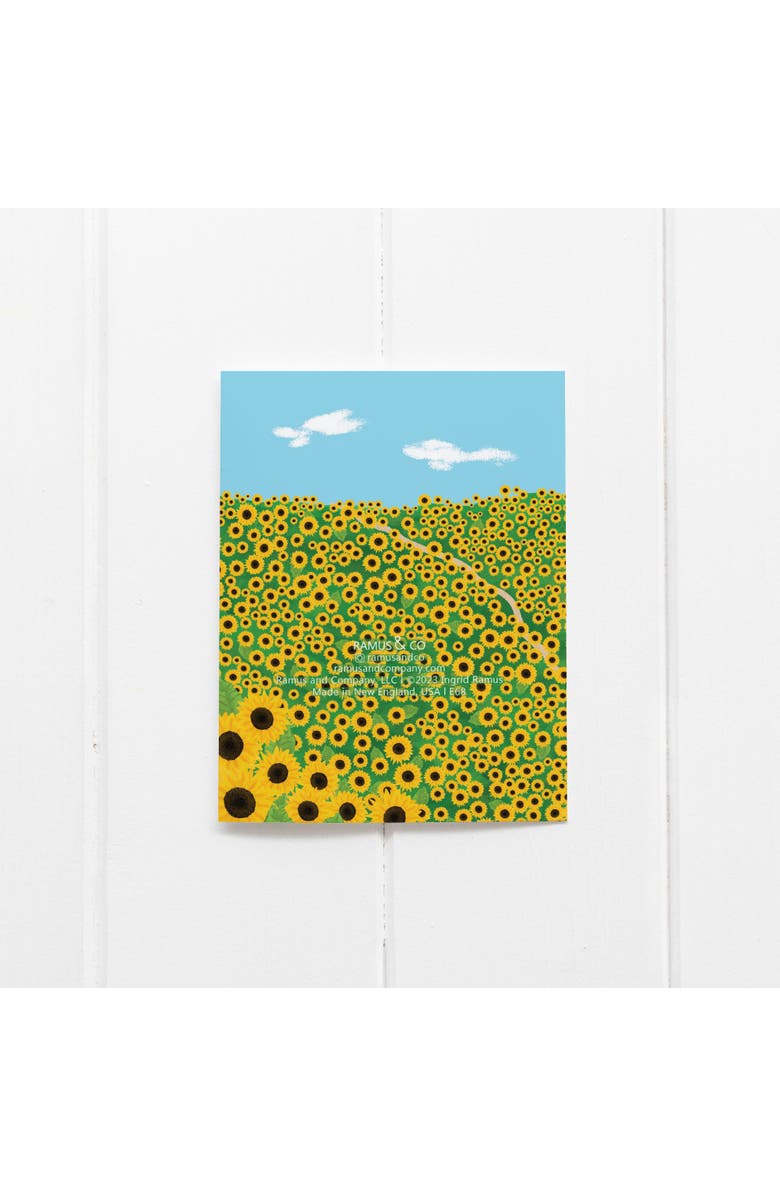 Ramus & Co Everyday Greeting Card Pack (3ct) "Sunny Greetings Sunflowers", Alternate, color, Multi-Pack