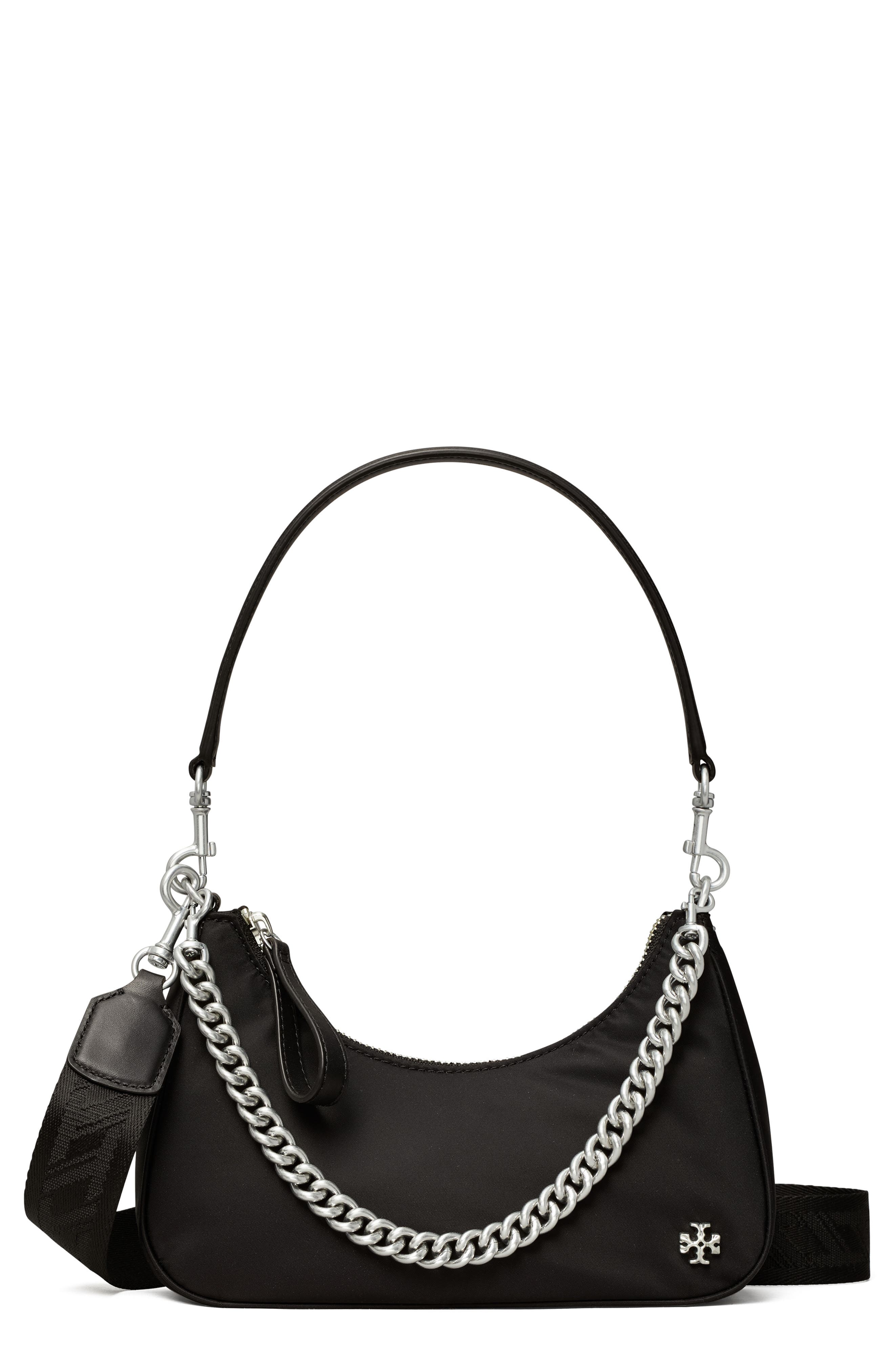 Tory Burch 151 Mercer Small Crescent Bag, Main, color, 