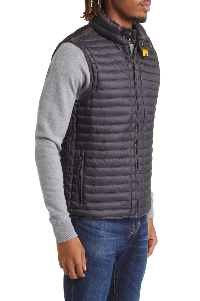 Gino Water Repellent Down Puffer Vest, Alternate, color, PHANTOM