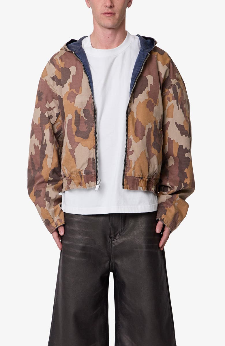 mnml Reversible Hooded Jacket, Main, color,