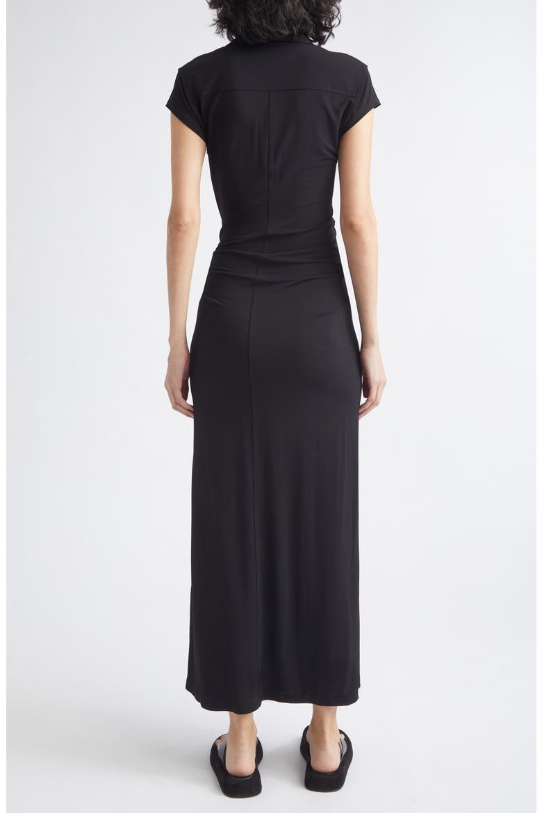 Jersey Midi Dress, Alternate, color, BLACK