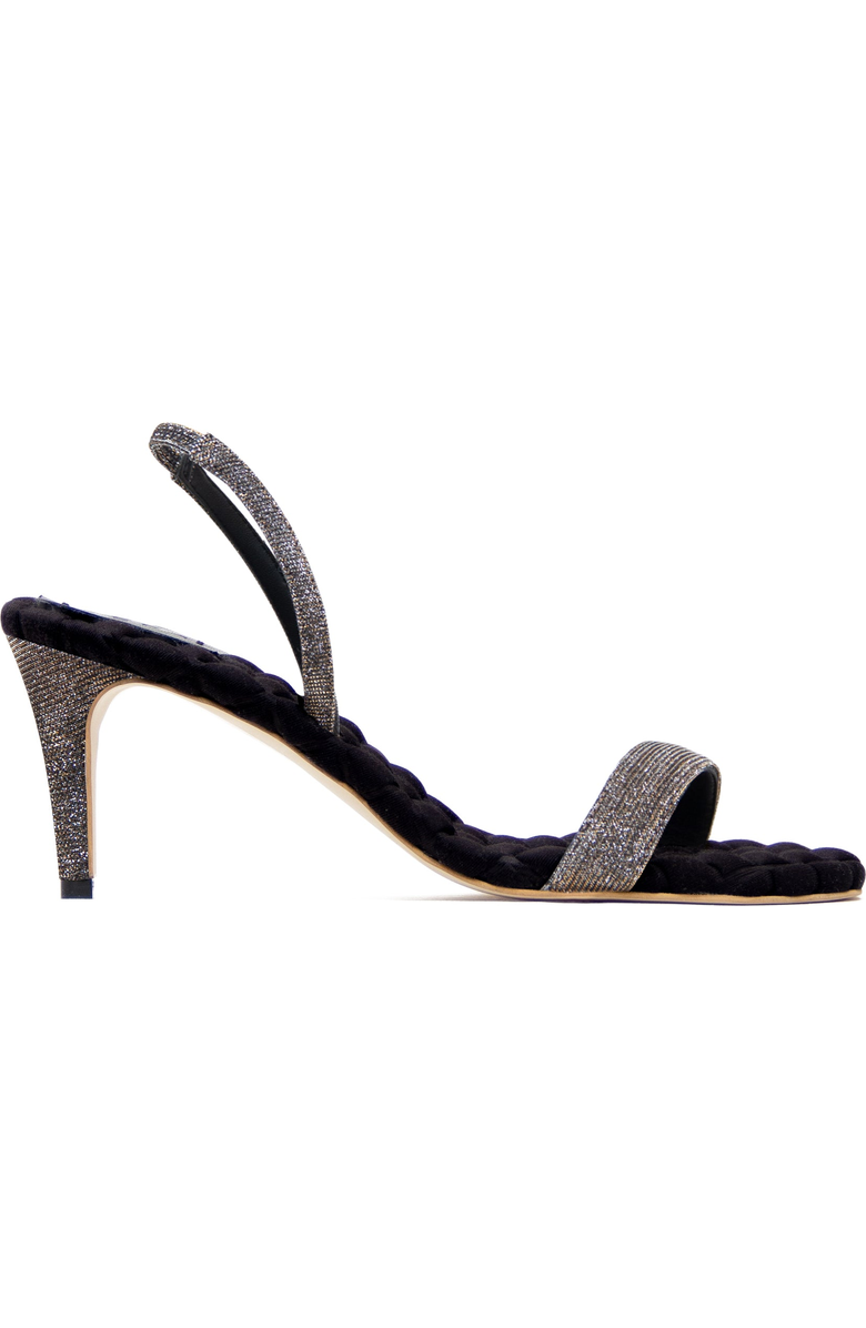 Aera Claudia Metallic Lurex Slingback Heels, Main, color, Metallic Lurex