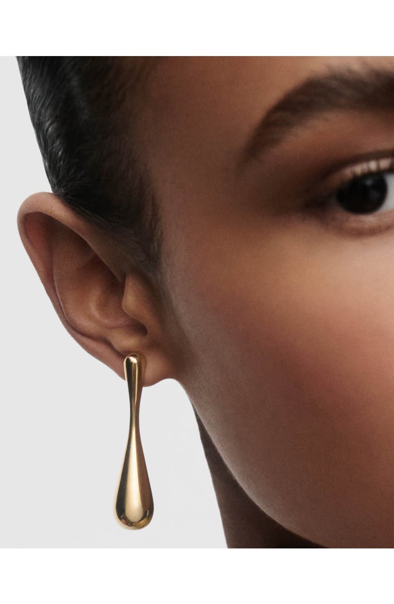 PDPAOLA Glacier earrings, Alternate, color, Gold